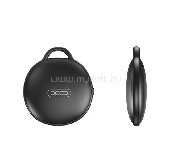 XO iPhone Duo / 18 Pro / 17e XO LP03 bluetooth nyomkövető kulcstartóra, iOS kompatibilis, FEKETE