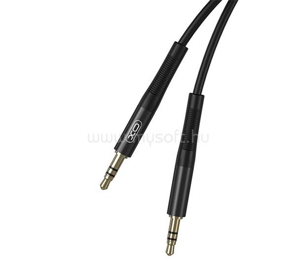 XO XO NB-R175B audió kábel 3.5mm jack - 3.5mm jack, 200cm, FEKETE