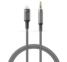 XO iPhone 14 Plus / 14 Pro Max / 14 Pro NB-R279A audió kábel 3.5mm jack - lightning, 100cm, FEKETE XO_XO-NB-R279A small
