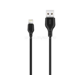 XO iPhone 14 Plus / 14 Pro Max / 14 Pro NB103 adatkábel USB - Lightning, 100cm, FEKETE XO_NB103_USB_L_B small