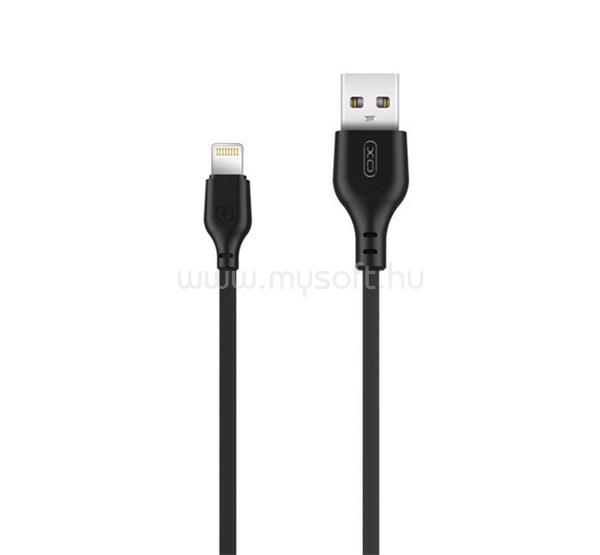 XO iPhone 14 Plus / 14 Pro Max / 14 Pro NB103 adatkábel USB - Lightning, 100cm, FEKETE