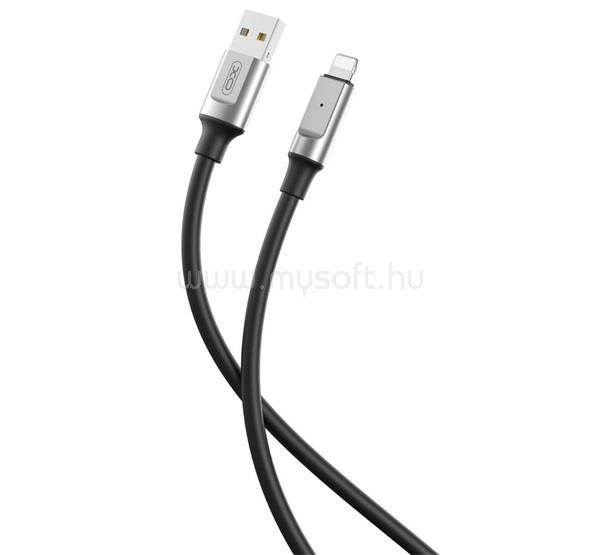 XO iPhone 14 Plus / 14 Pro Max / 14 Pro XO NB251 adatkábel USB - lightning, 100cm, FEKETE
