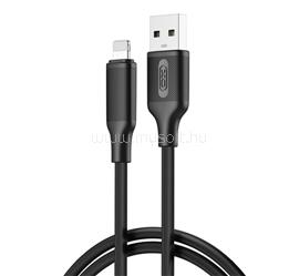 XO iPhone 14 Plus / 14 Pro Max / 14 Pro XO NB265 adatkábel USB - lightning, 100cm, FEKETE XO_XO-NB265_BLACK small