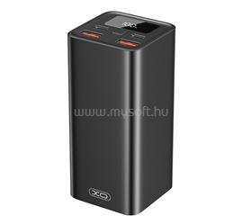 XO PB97 vésztöltő 2 USB+2 Type-C aljzat 20000mAh, LED kijelző, FEKETE XO_XO-PB97 small