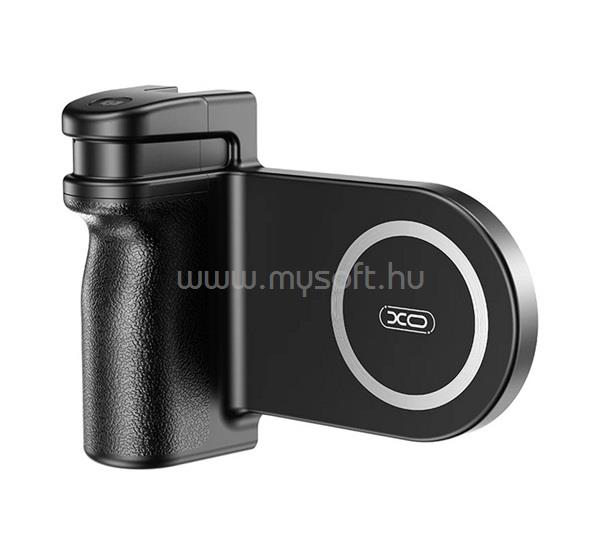 XO SS18 fényképező markolat univerzális, MagSafe, FEKETE