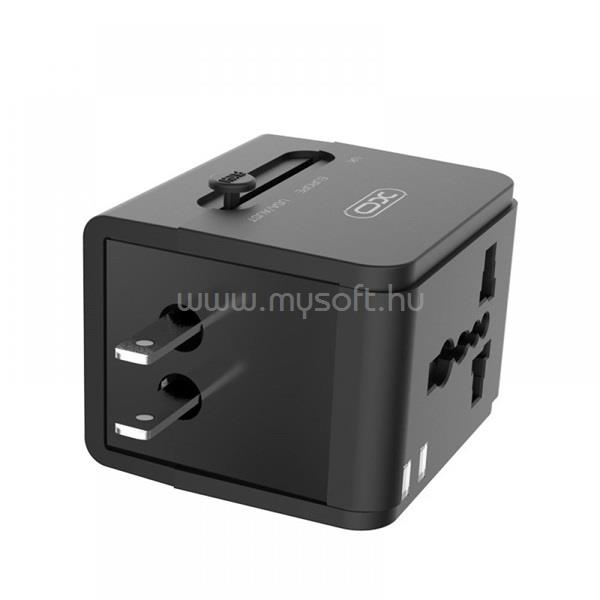 XO XOP-WL01-BK fekete hálózati adapter