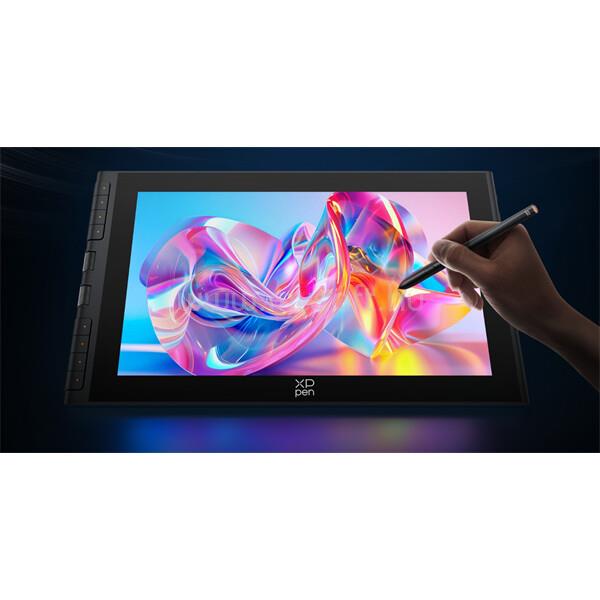 XP-PEN Artist 12 3nd gen. grafikus kijelző (11,9", IPS, 16:9, 1920x1080, 5080 LPI, PS 16K, 200 RPS, 8 gomb) fekete