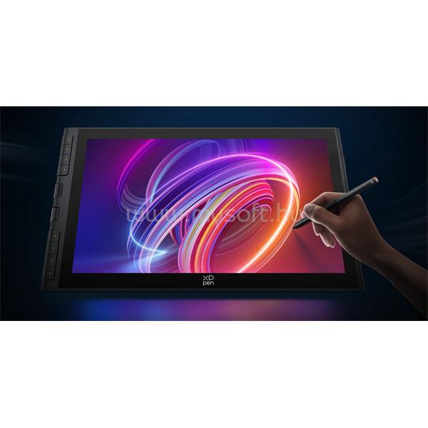 XP-PEN Artist 16 3nd gen. grafikus kijelző (15,4", IPS, 16:9, 1920x1080, 5080 LPI, PS 16K, 200 RPS, 8 gomb) fekete