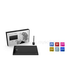 XP-PEN Grafikus tábla - Star 03 V2 (10"x6", 5080 LPI, PS 8192, 266 RPS, 8 gomb, USB) STAR_03_V2 small