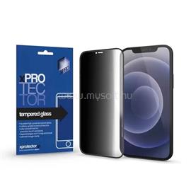 XPRO 128856 iPhone 15 Plus Tempered Glass 0.33 Full 3D FG PRIVACY üveg kijelzővédő fólia XPRO_128856 small