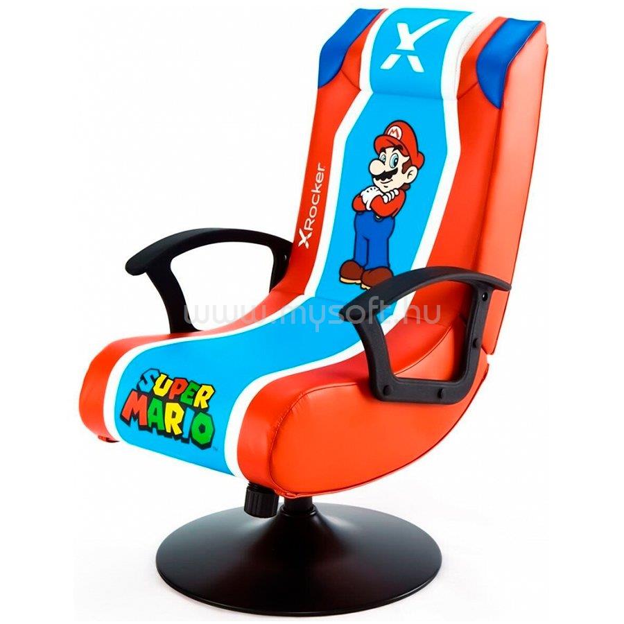 XROCKER GN1101 Nintendo Mario gamer szék beépített hangrendszerrel(1352362)