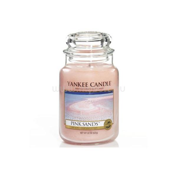 YANKEE CANDLE Pink Sands nagy üveggyertya