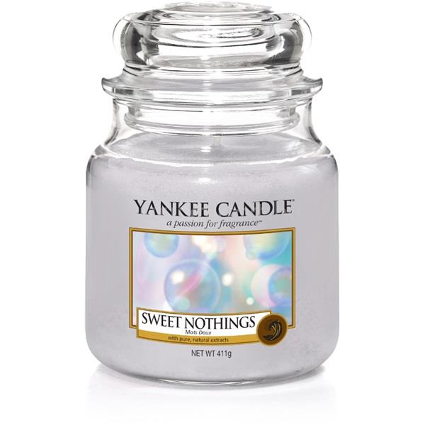 YANKEE CANDLE Sweet Nothings közepes üveggyertya