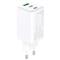 YENKEE 1xUSB-A, 2xUSB-C hálózati töltő 65W (fehér) YENKEE_YAC_G65 small