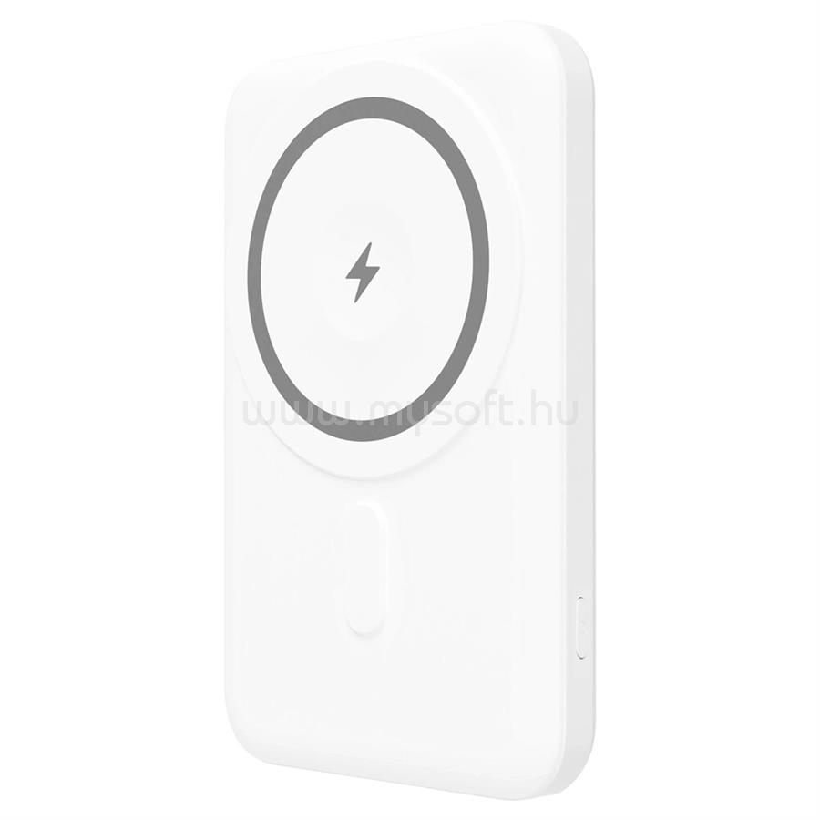 YENKEE POWERBANK 5000MAH MAGSAFE FEHÉR