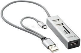 YENKEE YHC 103SR  USB C OTG hub+reader YENKEE_YHC_103SR small