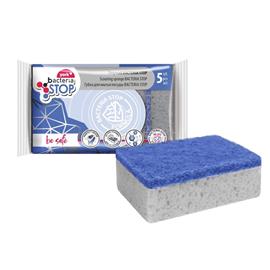 YORK Mosogatószivacs 5 db/csomag Baktérium Stop York_034040 YORK_64056 small