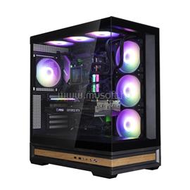 ZALMAN P40 NAMU fekete (táp nélküli) ablakos ATX ház ZALMAN_P40_NAMU_Black small
