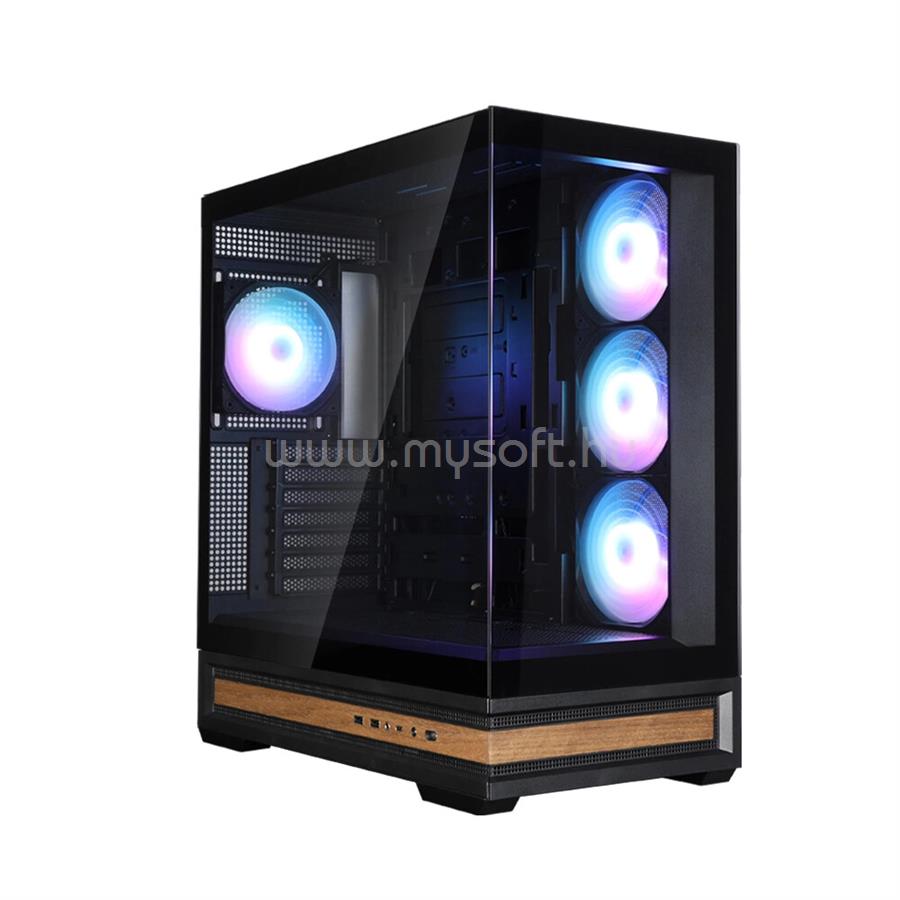ZALMAN P40 NAMU fekete (táp nélküli) ablakos ATX ház