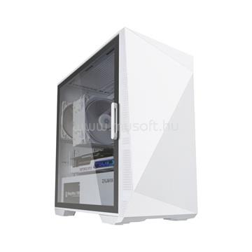 ZALMAN Z1 Iceberg Fehér (Táp nélküli) ablakos mATX ház