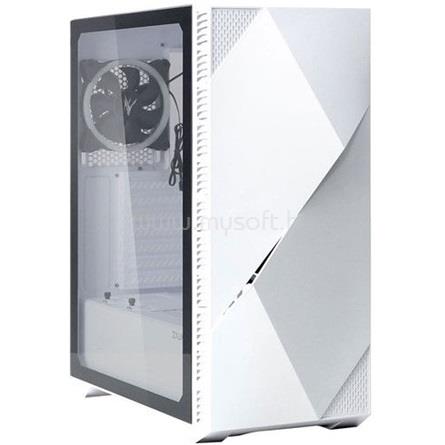 ZALMAN Midi Z3 Iceberg Fehér (Táp nélküli) ablakos ATX/mATX ház