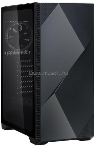 ZALMAN Midi Z3 Iceberg Fekete (Táp nélküli) ablakos ATX/mATX ház