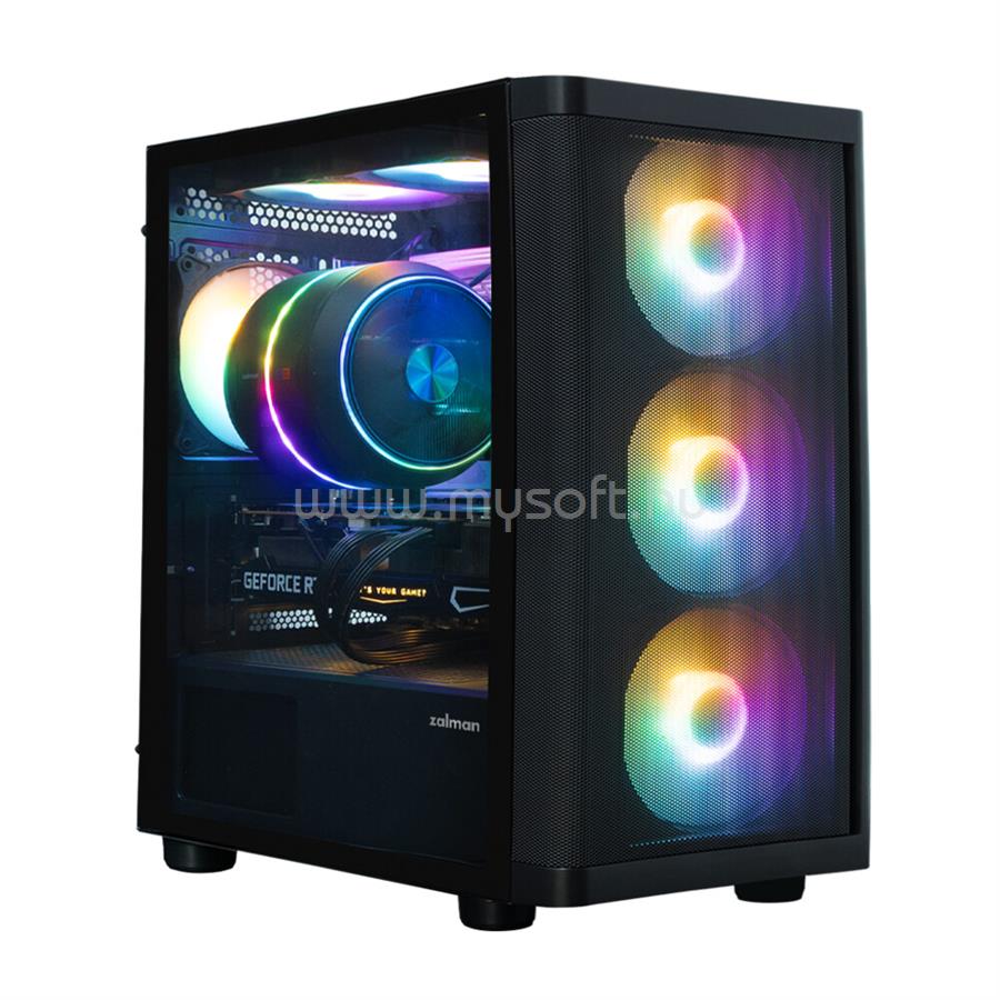 ZALMAN HÁZ - mITX - M4 SE BLACK