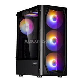 ZALMAN N4 REV.1 fekete (táp nélküli) ablakos ATX ház ZALMAN_N4_REV.1 small