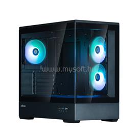 ZALMAN P30 V2 fekete (táp nélküli) ablakos mATX ház ZALMAN_P30_BLACK_V2 small