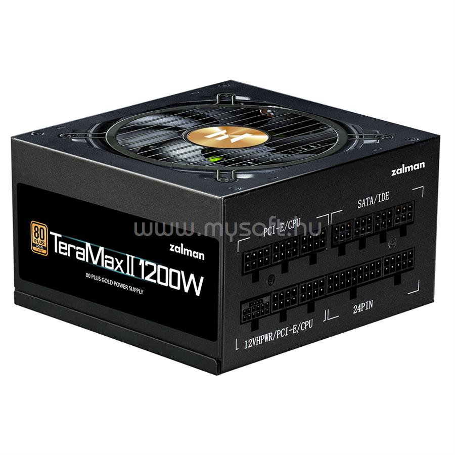 ZALMAN tápegység TeraMax2 1200W moduláris 80+ Gold