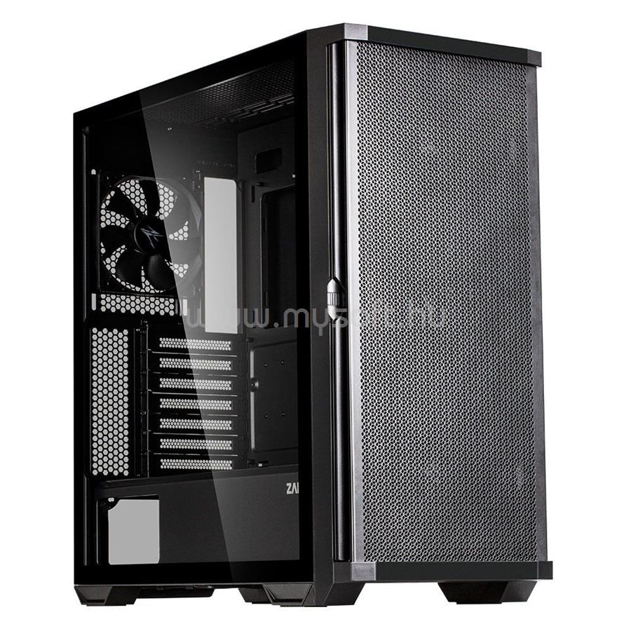 ZALMAN Z10 fekete (táp nélküli) ablakos ATX ház