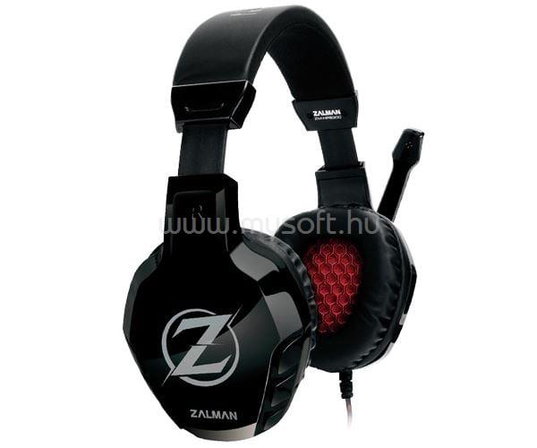 ZALMAN ZM-HPS300 gamer vezetékes headset (fekete)