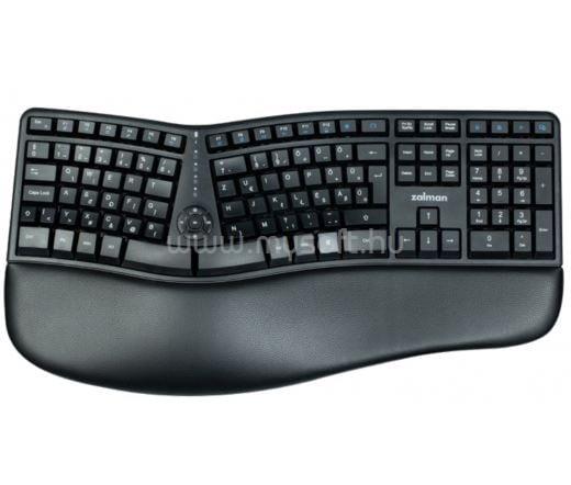 ZALMAN ZM-K690M ergonómikus vezeték nélküli billentyűzet + egér (A)