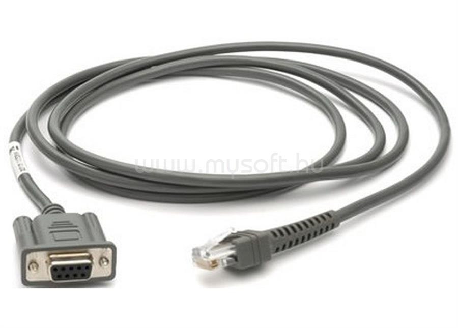ZEBRA CABLE RS232 DB9F 20FT/6M CL TXD-2 W/TTL CURRENT LIMIT PROTEC