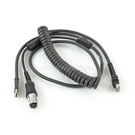 ZEBRA CABLE USB RS232 Y PWR STEALER 9FT COILED DS3600 TO VC5090 -30C CBA-UF5-C09ZAR small