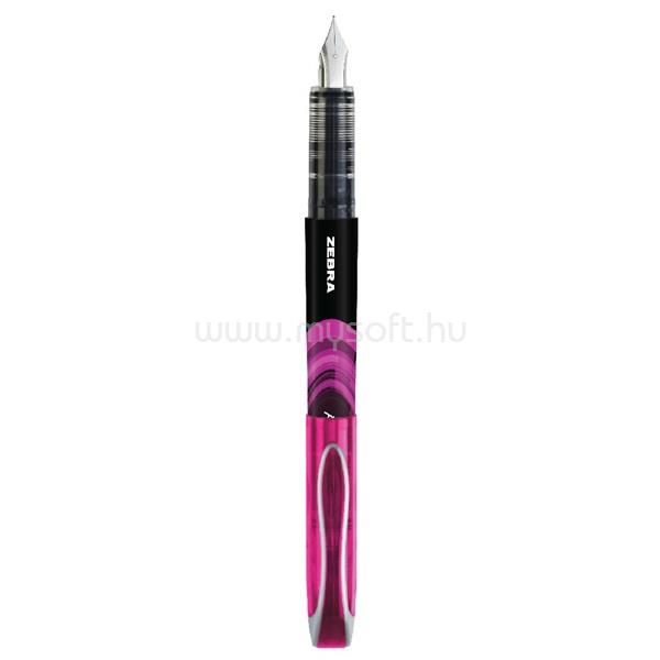 ZEBRA Fuente 0,6mm pink eldobható töltőtoll