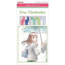 ZEBRA Írószer készlet, Manga Set, One Umbrella, 5 darabos ZEBRA_64479 small