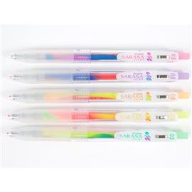 ZEBRA Sarasa  Clip Neon 5db-os zseléstoll készlet ZEBRA_69440 small