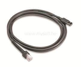 ZEBRA SHIELDED USB CABLE SER A CONNEC 7FT/2.1M STRAIGHT CBA-U21-S07ZBR small