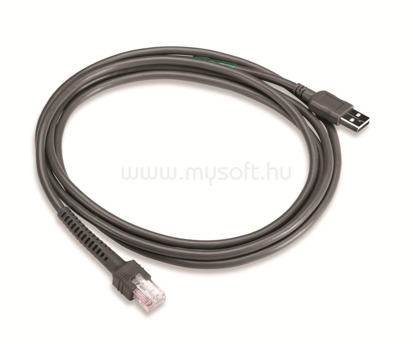 ZEBRA SHIELDED USB CABLE SER A CONNEC 7FT/2.1M STRAIGHT