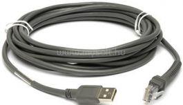 ZEBRA USB CBL POWER+ 15FT COILED CBA-U08-C15ZAR small