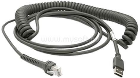 ZEBRA USB CBL SERIE A 9FT COILED