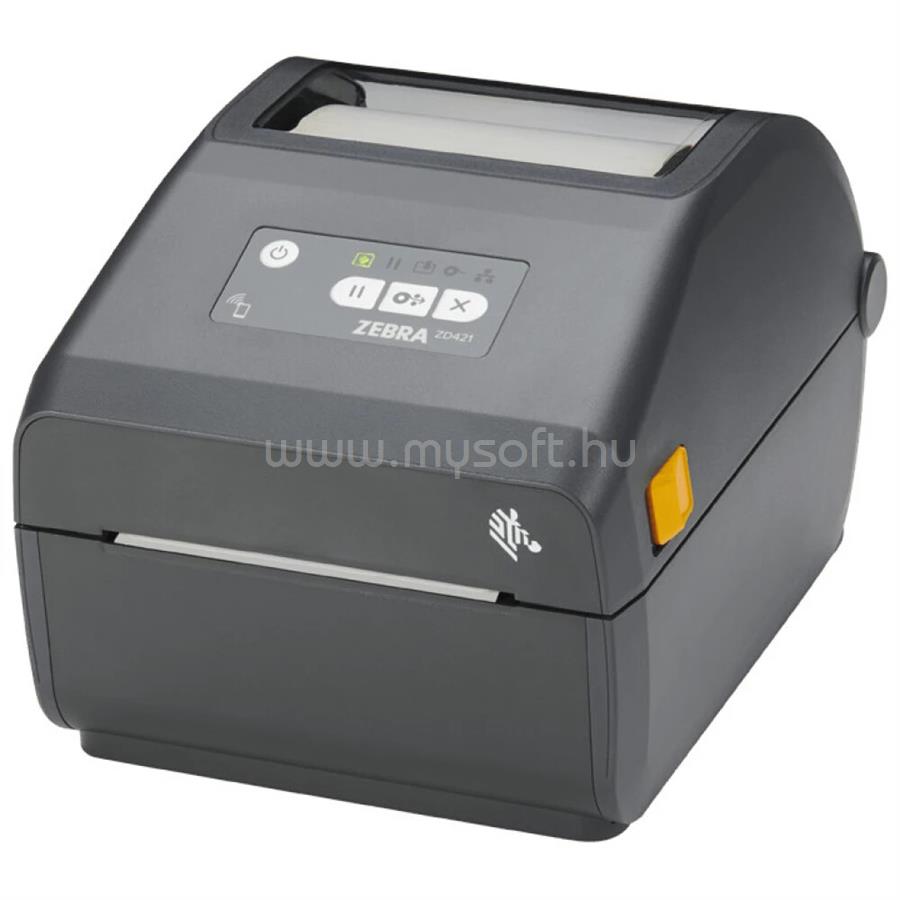 ZEBRA ZD421 300 dpi USB Host mono címkenyomtató (fekete)