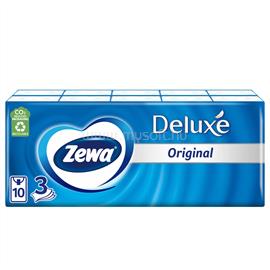 ZEWA Papírzsebkendő 3 rétegű 10 x 10 db/csomag Deluxe illatmentes ZEWA_45256 small