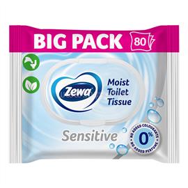 ZEWA Toalettpapír nedves 80 lap/csomag Sensitive ZEWA_49926 small