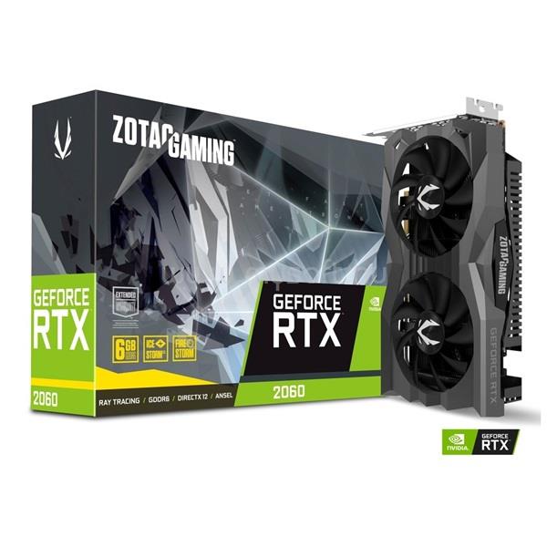ZOTAC Videokártya nVidia GAMING GeForce RTX 2060 6GB GDDR6 192bit