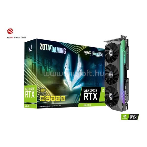 ZOTAC Videokártya nVidia GeForce Gaming RTX 3070 Ti 8GB GDDR6X OEM
