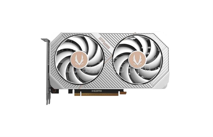 ZOTAC Videokártya nVidia GeForce RTX 5060 GAMING WHITE TWIN EDGE 8GB GDDR7 OC