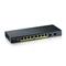 ZYXEL GS1900-10HP v2 8port GbE LAN PoE (70W) 2port GbE SFP smart menedzselhető PoE switch GS1900-10HP-EU0102F small