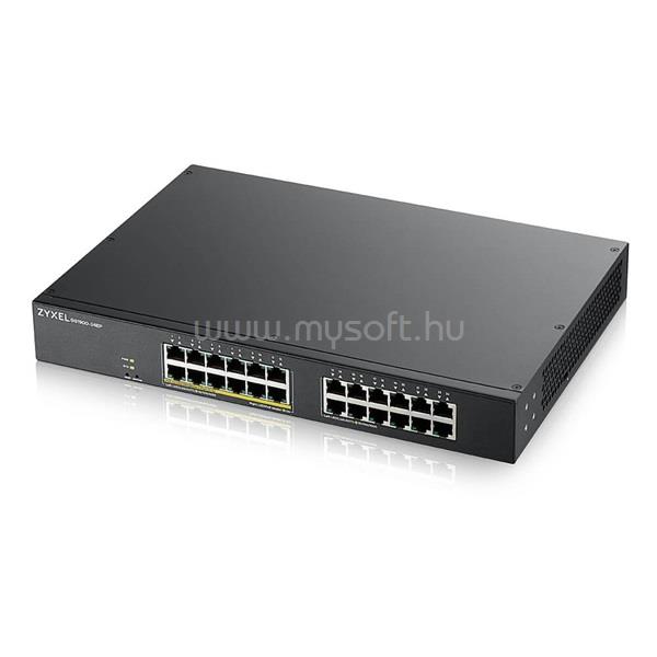 ZYXEL GS1900-24EP 12port GbE LAN + 12port PoE LAN (130W) smart menedzselhető switch